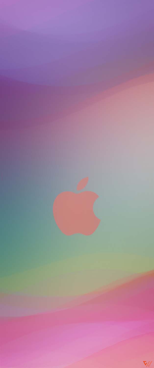 Apple Pink Gradient iPhone Wallpaper 4K