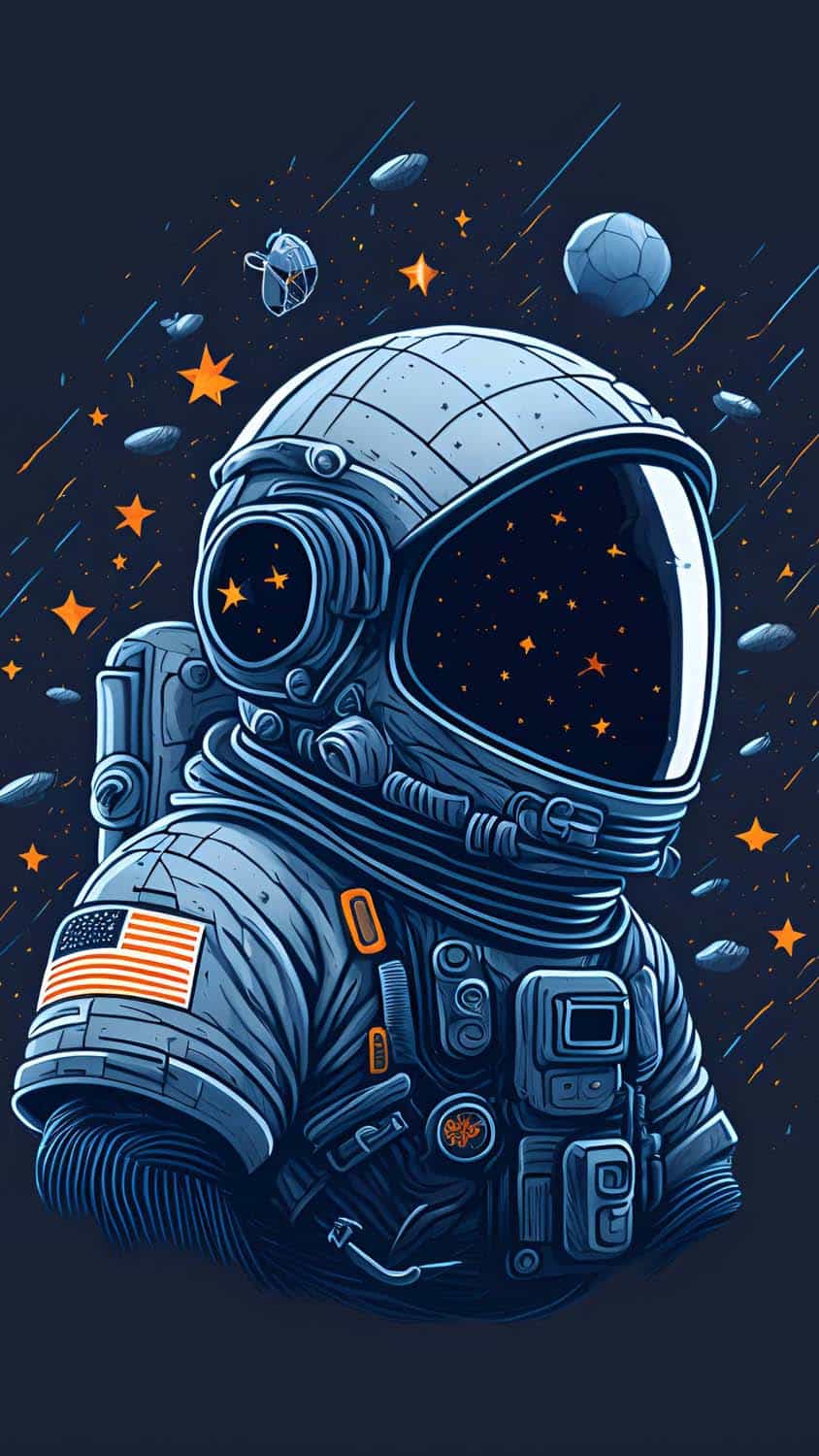 Astronaut iPhone Wallpaper 4K