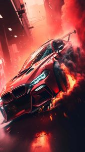 BMW Street Race iPhone Wallpaper HD