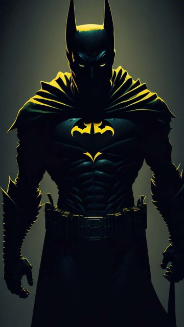 Batman Shadow iPhone Wallpaper 4K