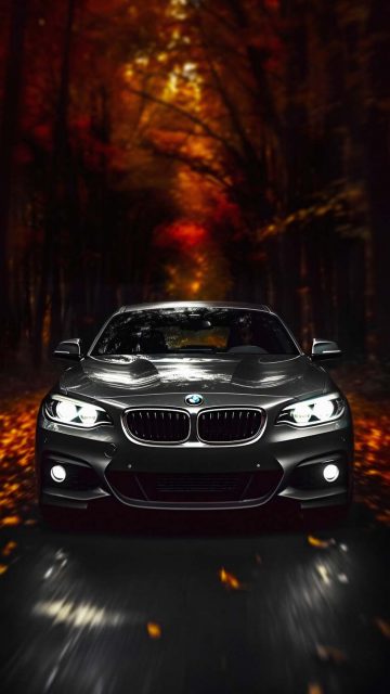 Black BMW iPhone Wallpaper HD