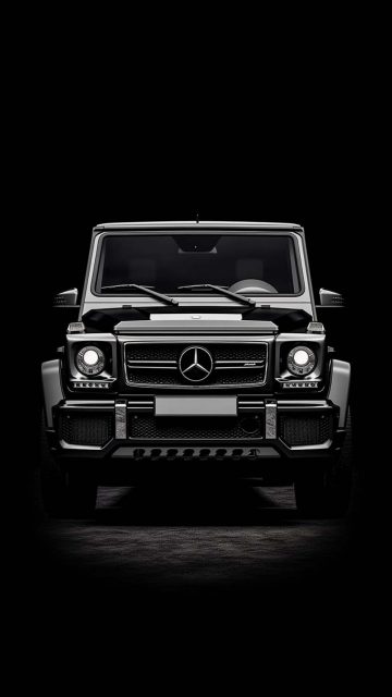 Black G Wagon iPhone Wallpaper 4K