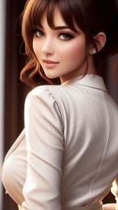 Brunette Girl Pose iPhone Wallpaper 4K