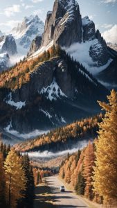 Canadian Autumn iPhone Wallpaper 4K