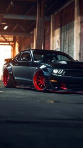 Dodge Challenger Modified iPhone Wallpaper HD