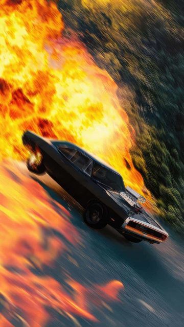 Fast X Dominic Toretto Car iPhone Wallpaper HD