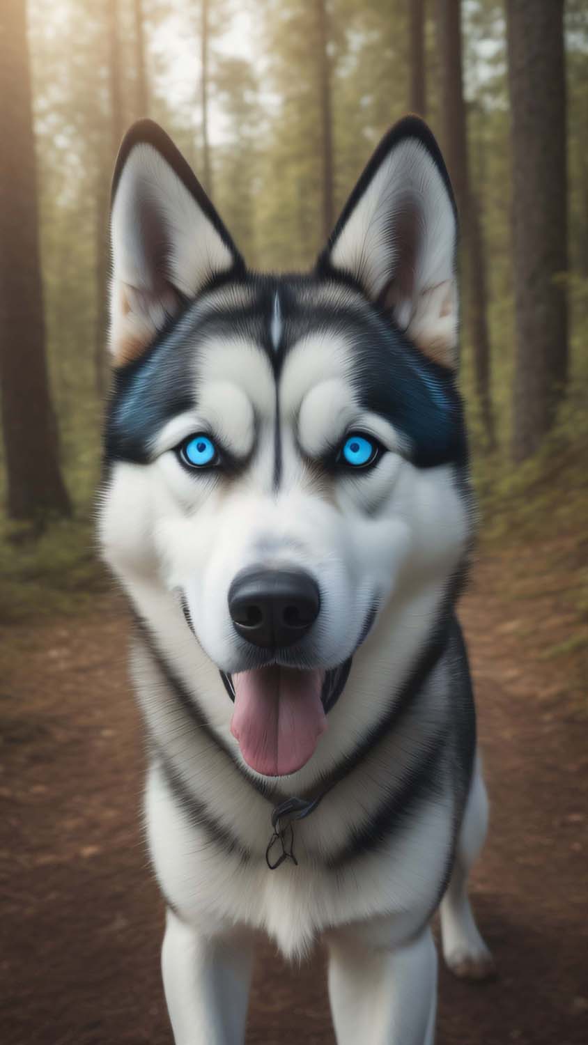 Husky Dog iPhone Wallpaper HD