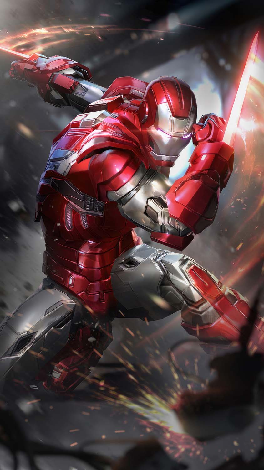 Iron Man Laser Weapon iPhone Wallpaper HD