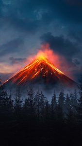 Lava Mountain iPhone Wallpaper HD Lava Mountain iPhone Wallpaper HD