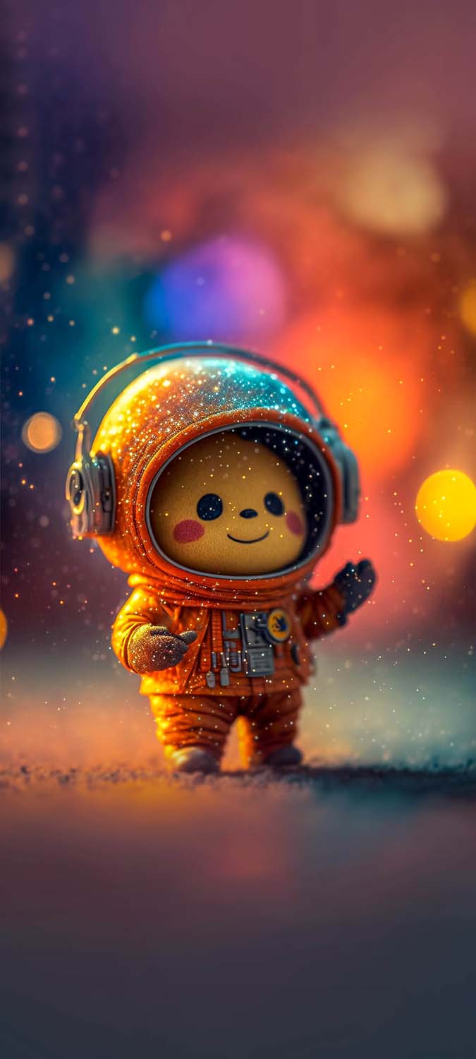 Astronaut surrounded by rings Wallpaper ID:9260-cheohanoi.vn