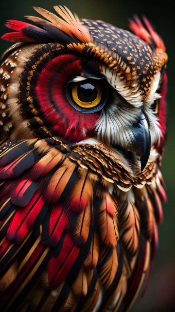 Owl Close up iPhone Wallpaper HD