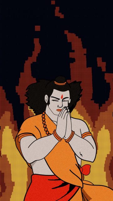 Shree Ram Anime iPhone Wallpaper HD