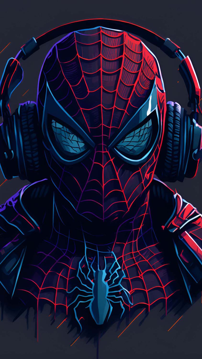 Spiderman Art iPhone Wallpaper 4K