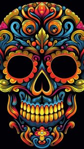 The Calavera iPhone Wallpaper HD
