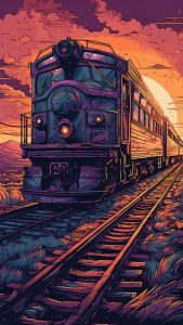 The Train iPhone Wallpaper HD