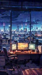 Workstation Vibes iPhone Wallpaper 4K