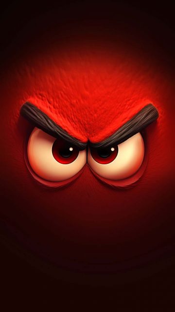 Angry Eyes iPhone Wallpaper 4K