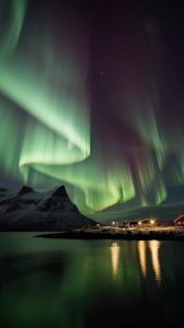 Aurora Lights iPhone Wallpaper 4K