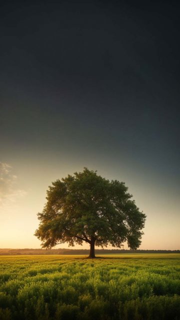 Big Tree iPhone Wallpaper 4K