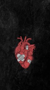 Broken Heart iPhone Wallpaper 4K