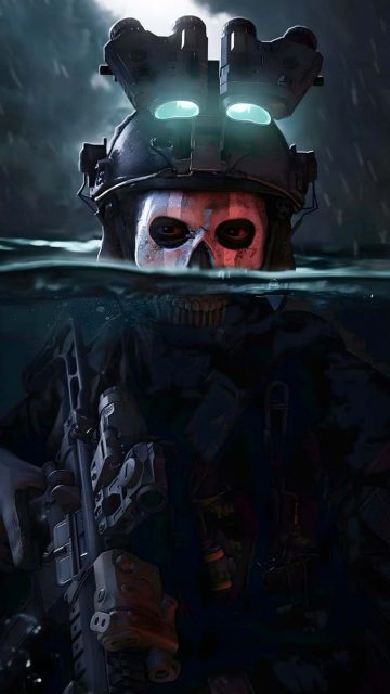 Call of Duty Ghost iPhone Wallpaper 4K