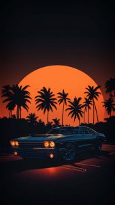 Classic Lowrider iPhone Wallpaper 4K