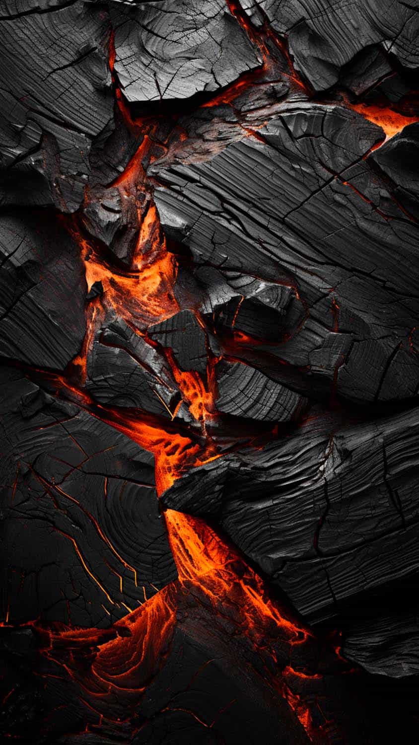 Coal Fire iPhone Wallpaper 4K