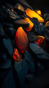 Dark Stones iPhone Wallpaper 4K