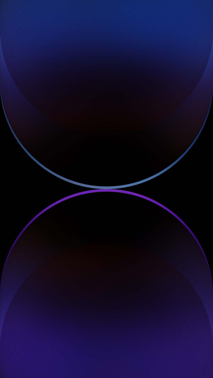 Dual Gradient Blue iPhone 15 Pro Max - iPhone Wallpapers