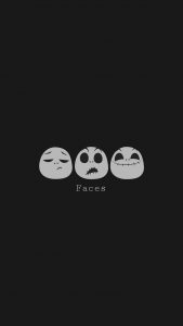 Faces iPhone Wallpaper 4K