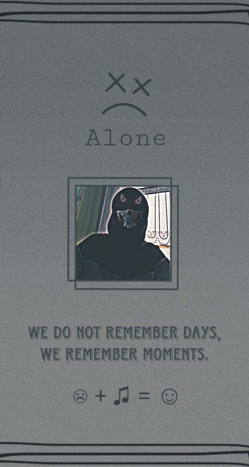 Forever Alone iPhone Wallpaper 4K