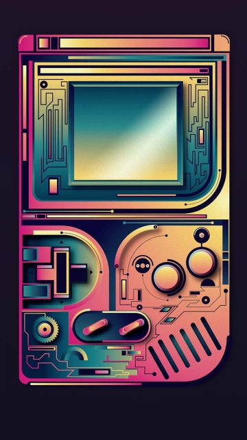 Gameboy iPhone Wallpaper 4K