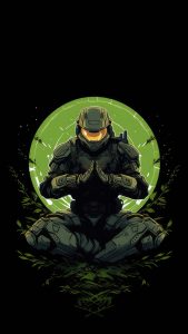 Halo the Master Chief iPhone Wallpaper 4K
