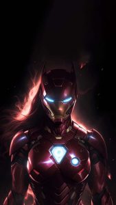 Iron Woman iPhone Wallpaper 4K