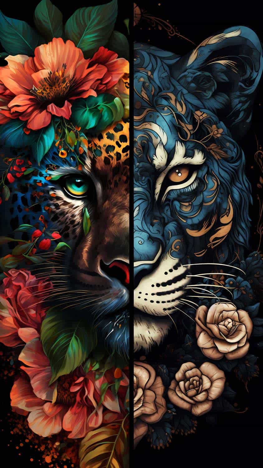 Jaguar Art iPhone Wallpaper 4K