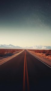 Long Road iPhone Wallpaper 4K