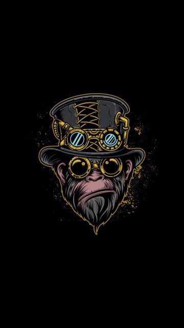 Magic Monkey iPhone Wallpaper 4K