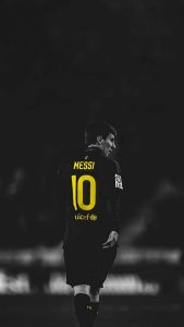 Messi 10 Number iPhone Wallpaper 4K