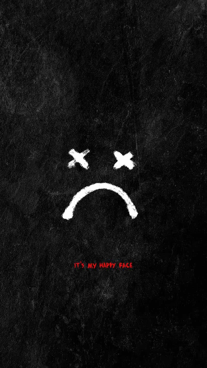 My Happy Face iPhone Wallpaper 4K