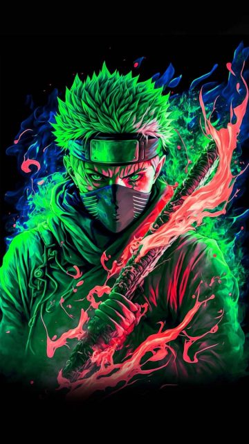 Naruto Art iPhone Wallpaper 4K