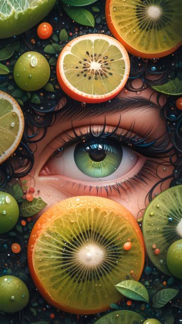 Nature Eye iPhone Wallpaper 4K