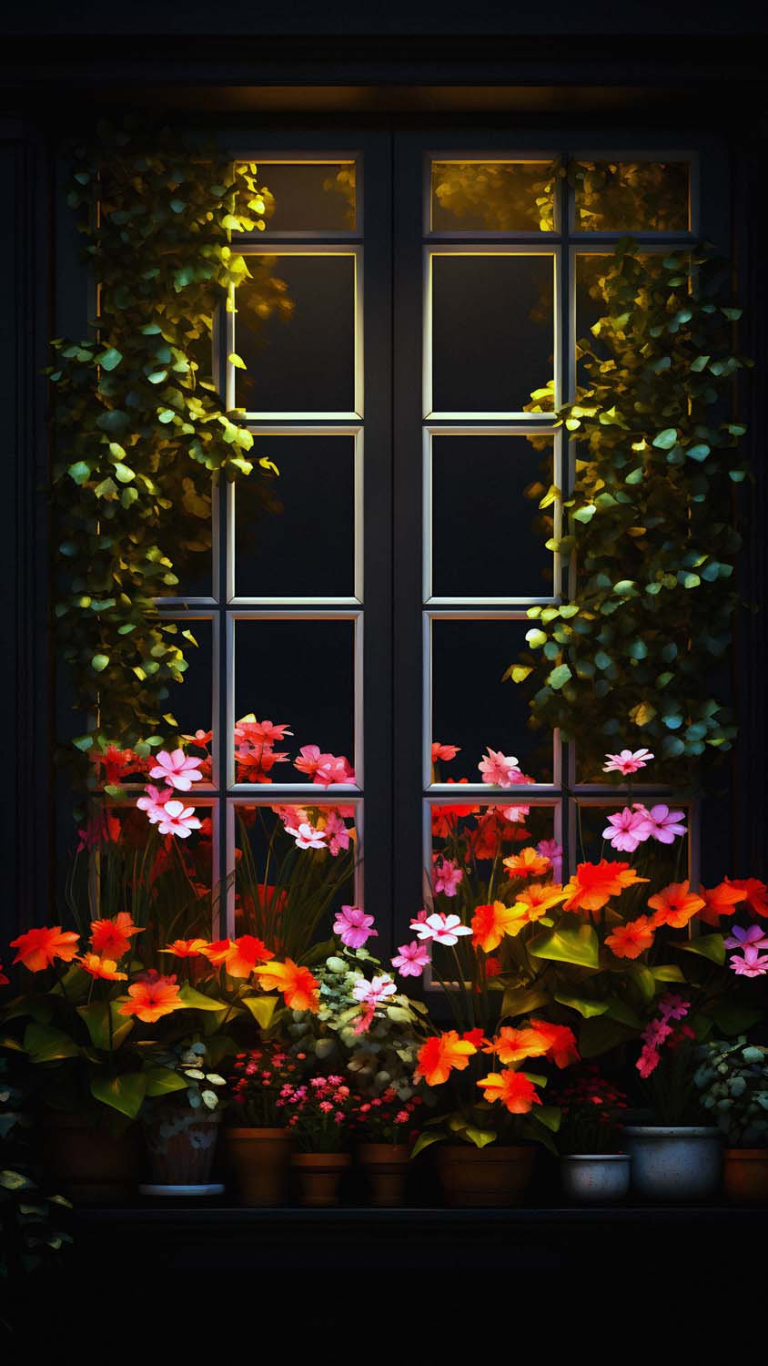 Nature Window iPhone Wallpaper 4K