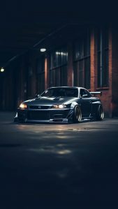 Nissan Silvia Drift Car iPhone Wallpaper 4K