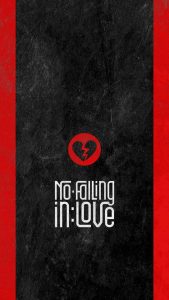 No Falling in Love iPhone Wallpaper 4K