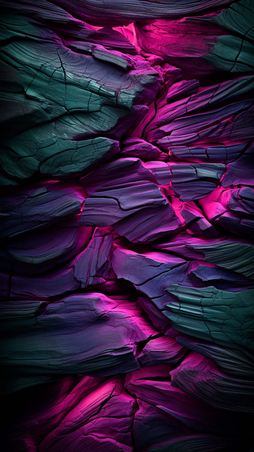 Purple Stones iPhone Wallpaper 4K
