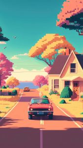 Sunshine Valley iPhone Wallpaper 4K