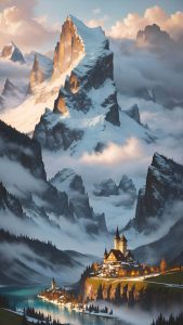 Swiss Castle iPhone Wallpaper 4K