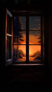 Window iPhone Wallpaper 4K