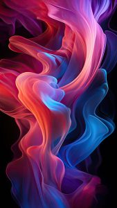Abstract Smoke iPhone Wallpaper 4K