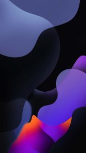 Abstract Waves Colorful